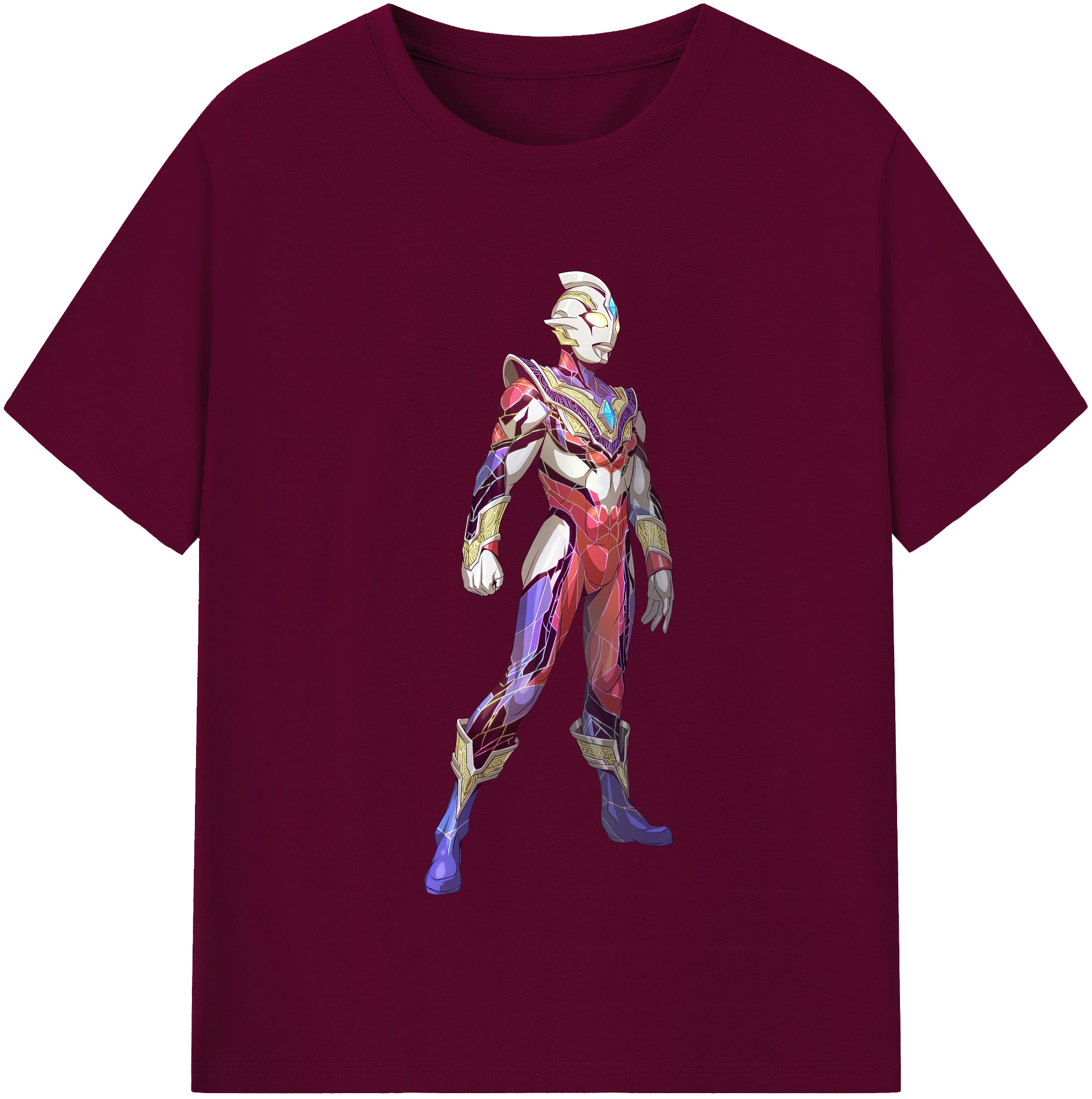 （画像用） ウルトラマン Ultraman レディースカジュアルプリントTシャツ（綿100％）